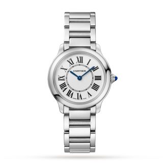 Męskie szwajcarskie repliki zegarków Cartier Ronde Must De Cartier Zegarek 29mm Wysoki Autonomiczny Mechanizm Kwarcowy (ok. 8 lat) Stal Stal WSRN0033