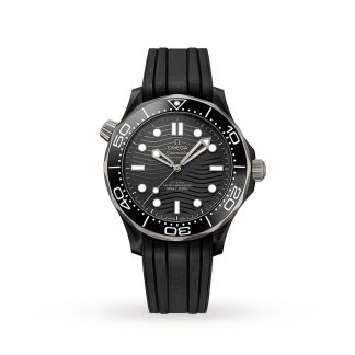 Męskie szwajcarskie repliki zegarków Omega Seamaster 300m 43mm Zegarek Męski Guma O21092442001001