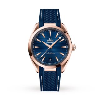 Najlepsze repliki zegarków UK Omega Seamaster Aquaterra 41 Zegarek męski 18-karatowe różowe złoto O22052412103001