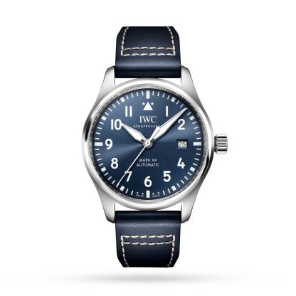 Najlepsze repliki zegarków UK Skórzany zegarek męski IWC Pilots Mark XX 40 mm IW328203