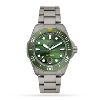 Najlepsze repliki zegarków UK TAG Heuer Aquaracer Calibre 5 Automatic 43mm Zegarek męski Titanium WBP208B.BF0631