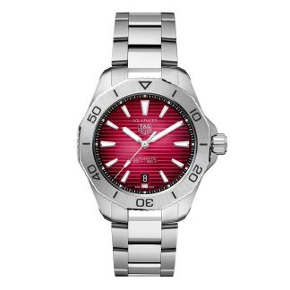 Najlepsze repliki zegarków UK TAG Heuer Aquaracer Professional 200 40mm Zegarek męski Czerwony Stal nierdzewna WBP2114.BA0627