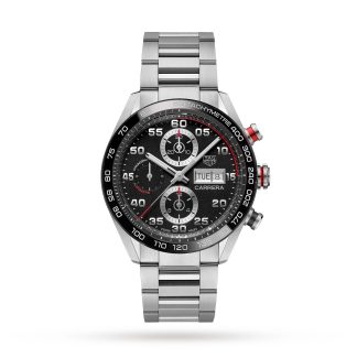 Najlepsze repliki zegarków UK TAG Heuer Carrera 44mm Zegarek Męski Stal Nierdzewna CBN2A1AA.BA0643