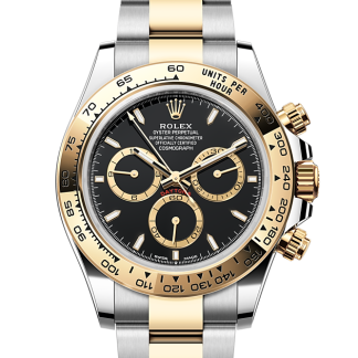 Najlepsze repliki zegarków w Wielkiej Brytanii Rolex Cosmograph Daytona Stal ostrygowa i żółte złoto M126503-0003