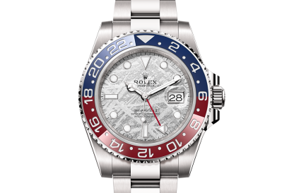 Najlepsze repliki zegarków w Wielkiej Brytanii Rolex GMT-Master II białe złoto M126719BLRO-0002