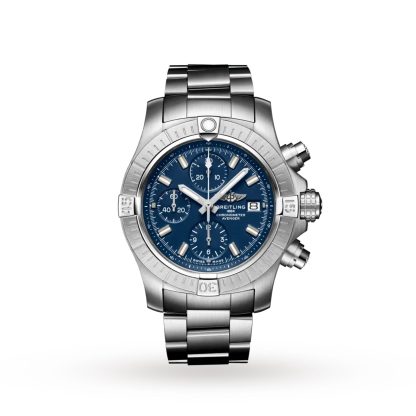 Najlepsze szwajcarskie repliki Breitling Avenger Chronograph 43 Zegarek ze stali nierdzewnej Stal nierdzewna A13385101C1A1