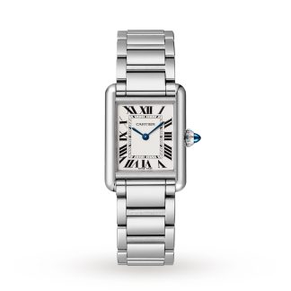 Najlepsze szwajcarskie repliki Cartier Tank Must Small Model Mechanizm kwarcowy Stal 29.5mm X 22mm Stal WSTA0051