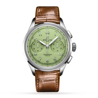 Replika nadgarstka Breitling Premier Heritage Chronograph 40 Zegarek Aligator AB0930D31L1P1