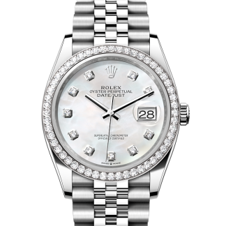 Replika nadgarstka Rolex Datejust 36 Stal ostrygowa