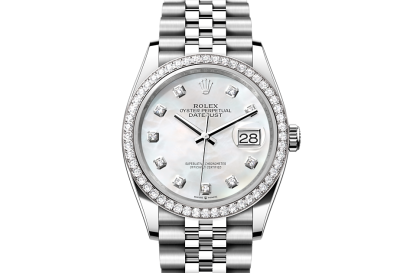 Replika nadgarstka Rolex Datejust 36 Stal ostrygowa