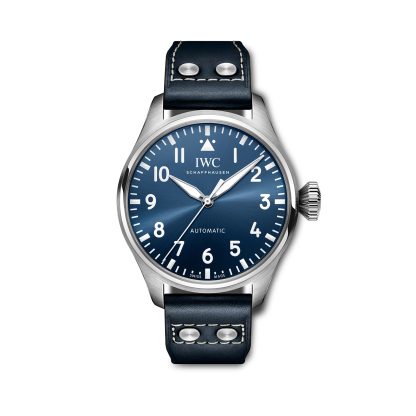 Super klon zegarków 1:40 Skórzany zegarek męski IWC Big Pilots 43 mm IW329303