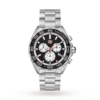 Super klon zegarków 1:41 TAG Heuer Formula 1 Chronograph Kwarcowy zegarek męski 43 mm Stal nierdzewna CAZ101E.BA0842