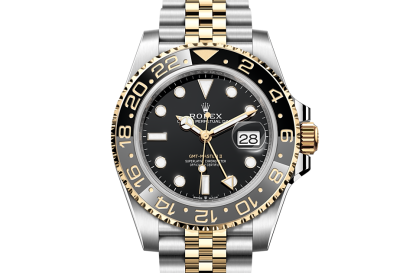 Super podróbki zegarków 1:2 Rolex GMT-Master II Stal ostrygowa i żółte złoto M126713GRNR-0001