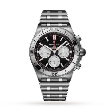 Super repliki zegarków 1:36 Breitling Chronomat B01 42 Zegarek ze stali nierdzewnej Stal nierdzewna AB0134101B1A1