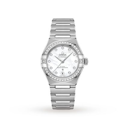 Super repliki zegarków 1:6 Omega Constellation Manhattan Co-Axial 29mm stal nierdzewna O13115292055001