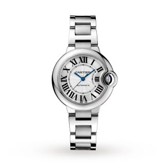 Szwajcarskie repliki zegarków cena Cartier Ballon Bleu De Cartier Zegarek 33mm Mechaniczny mechanizm z automatycznym naciągiem Stalowy WSBB0044