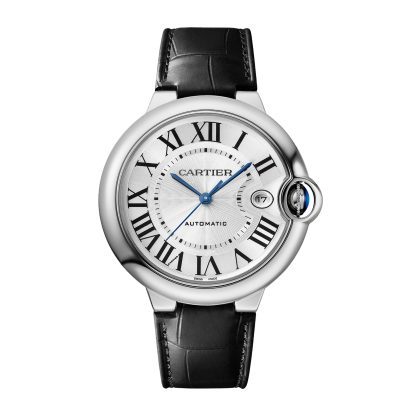 Szwajcarskie repliki zegarków cena Cartier Ballon Bleu De Cartier Zegarek 40mm Automatyczny Mechanizm Stal Skóra Stal WSBB0039