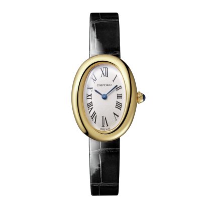 Szwajcarskie repliki zegarków cena Cartier Montre Baignoire 1920 Alligator WGBA0022