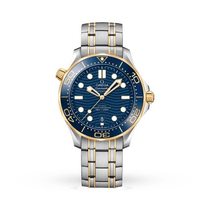 Szwajcarskie repliki zegarków cena Omega Seamaster Diver 300 Co-Axial Master Chronometer 42mm stal nierdzewna O21020422003001