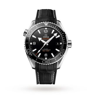 Szwajcarskie repliki zegarków cena Omega Seamaster Planet Ocean 600M Mens 43.5mm Automatyczny zegarek męski Co-Axial Divers Skóra O21533442101001