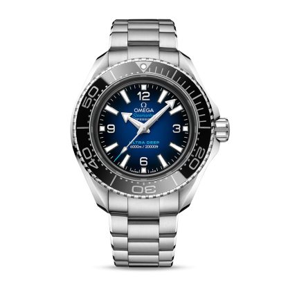 Szwajcarskie repliki zegarków cena Omega Seamaster Planet Ocean Ultra Deep 6000m Co-Axial Master Chronometer 45.5mm Zegarek męski Czarny Stal nierdzewna O21530462103001