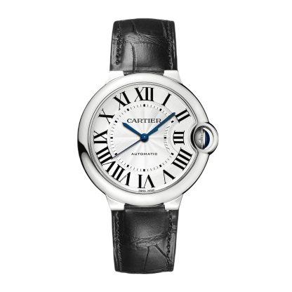 Szwajcarskie repliki zegarków tanie Cartier Ballon Bleu De Cartier Zegarek 36mm Mechaniczny mechanizm z automatycznym naciągiem Stalowy aligator WSBB0028