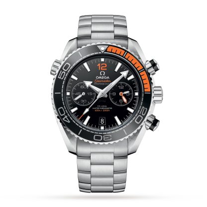 Szwajcarskie repliki zegarków tanie Omega Seamaster Planet Ocean Co-Axial Master Chronometer 45mm Zegarek męski Stal nierdzewna O21530465101002