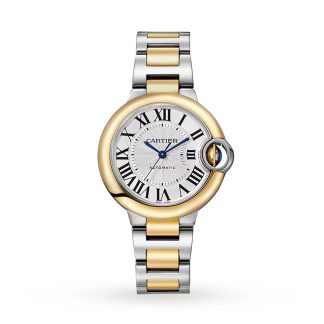 Szwajcarskie repliki zegarków tanie Zegarek Cartier Ballon Bleu De Cartier 33 mm z automatycznym naciągiem