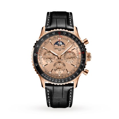 gorąca sprzedaż luksusu Breitling Navitimer B19 Chronograph 140th Anniversary 43mm Zegarek męski Aligator RB19101A1H1P1