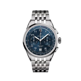 gorąca sprzedaż luksusu Breitling Premier B01 Chronograph 42mm Zegarek męski Niebieski Stal szlachetna Stal szlachetna AB0145171C1A1