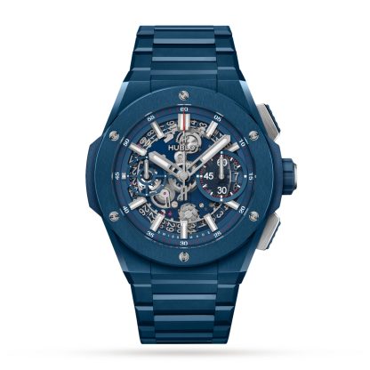 gorąca sprzedaż luksusu Zegarek męski Hublot Big Bang Integrated Blue Ceramic 42 mm Ceramic 451.EX.5123.EX