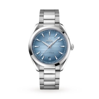 hurtowy luksus Omega Seamaster Aqua Terra 150M Co-Axial Master Chronometer 41mm Summer Blue Stainless Steel O22010412103005