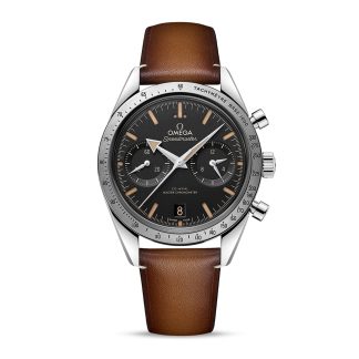 hurtowy luksus Omega Speedmaster 57 Co-Axial Master Chronometer Chronograph 40.5mm Zegarek męski Czarna skóra O33212415101001