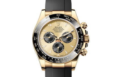 hurtowy luksus Rolex Cosmograph Daytona żółte złoto M126518LN-0012