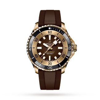 hurtowy projektant Breitling Superocean Automatic 44 Bronze Watch Rubber N17376201Q1S1