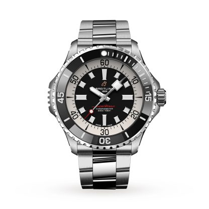 hurtowy projektant Breitling Superocean Automatic 46 Zegarek ze stali nierdzewnej Stal nierdzewna A17378211B1A1