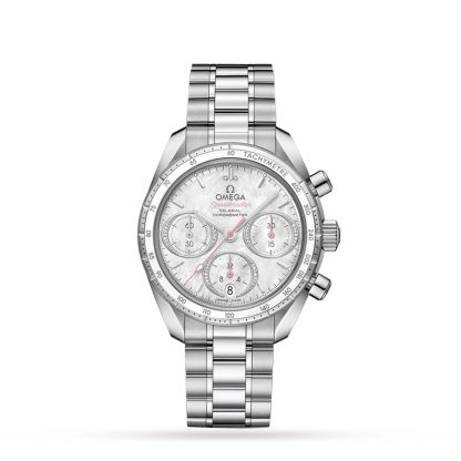 hurtowy projektant Omega Speedmaster Co-Axial Chronometer Chronograph 38mm Stal nierdzewna O32430385055001