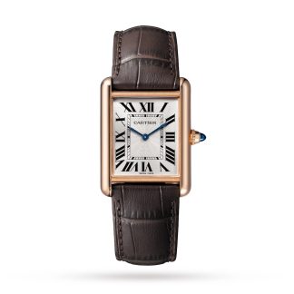 hurtowy projektant Zegarek Cartier Tank Louis Cartier Duży model Mechaniczny mechanizm z ręcznym nakręcaniem Aligator WGTA0011