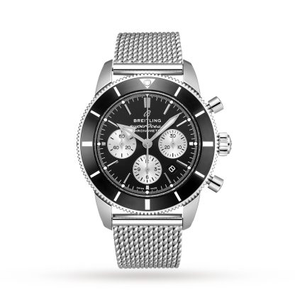 kopie tanie ebay Breitling Superocean Heritage B01 Chronograph 44 Zegarek ze stali nierdzewnej Stal nierdzewna AB0162121B1A1