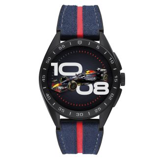 kopie tanie ebay TAG Heuer Connected Calibre E4 45mm X Oracle Red Bull Racing Edition Rubber SBR8A80.EB0365