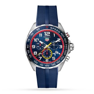 kopie tanie ebay TAG Heuer Formula 1 x Red Bull Racing Special Edition Chronograph kwarcowy męski 43 mm gumowy CAZ101AL.FT8052