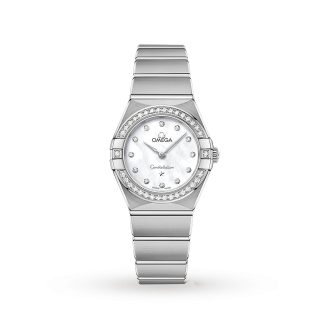 kupić luksus Omega Constellation Manhattan 25mm Zegarek damski Stal szlachetna O13115256055001