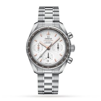 kupić luksus Omega Speedmaster Co axial Chronometer Chronograph 38mm stal nierdzewna O32430385002001