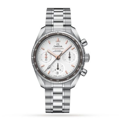 kupić luksus Omega Speedmaster Co axial Chronometer Chronograph 38mm stal nierdzewna O32430385002001