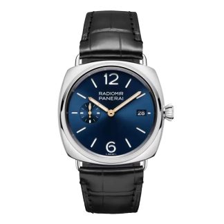 kupić luksus Panerai Radiomir Quaranta Automatic 40mm Zegarek męski Blue Alligator PAM01571