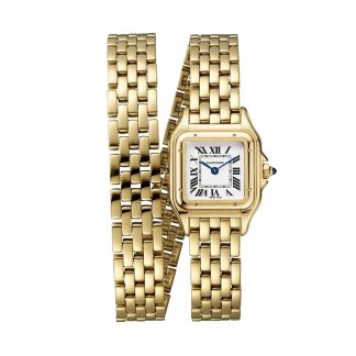 kupić luksus Zegarek Cartier Panthère De Cartier Mały model Mechanizm kwarcowy Żółte złoto Żółte złoto WGPN0039