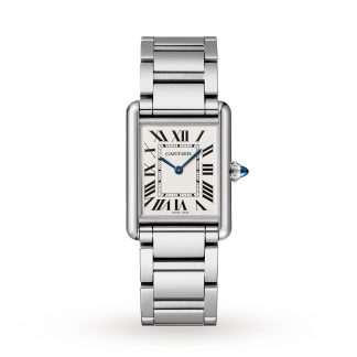 kupić projektanta Cartier Tank Must Large Model Mechanizm kwarcowy Stal 33.7mm X 25.5mm Stal WSTA0052