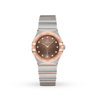 kupić projektanta Omega Constellation Manhattan 28mm Zegarek damski Stal szlachetna O13120286063001