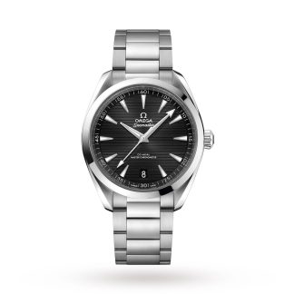 kupić projektanta Omega Seamaster Aqua Terra 150M Mens Black Dial 41mm Automatyczny zegarek współosiowy ze stali nierdzewnej O22010412101001