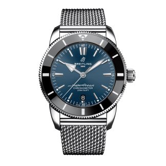 luksus wysokiej jakości Breitling Superocean Heritage B20 Automatic 44mm UK Ekskluzywny zegarek męski Niebieski Stal szlachetna Stal szlachetna AB20304A1C1A1